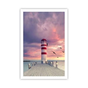 Plagát - Čas ísť do prístavu - 61x91 cm