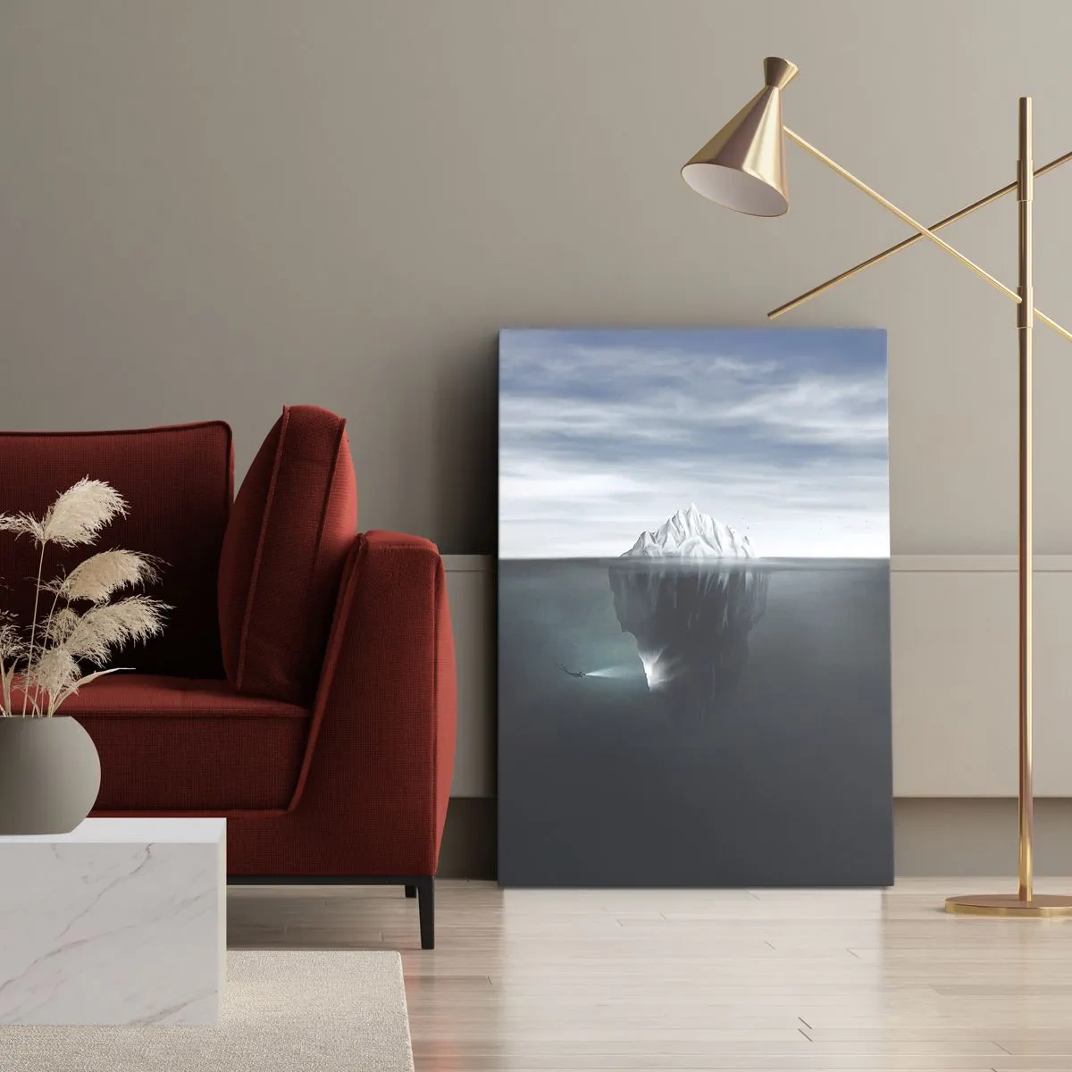 Obraz na plátne - Podvodné tajomstvo - 50x70 cm