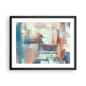 Plagát v čiernom ráme - Dostať sa k svetlu - 50x40 cm