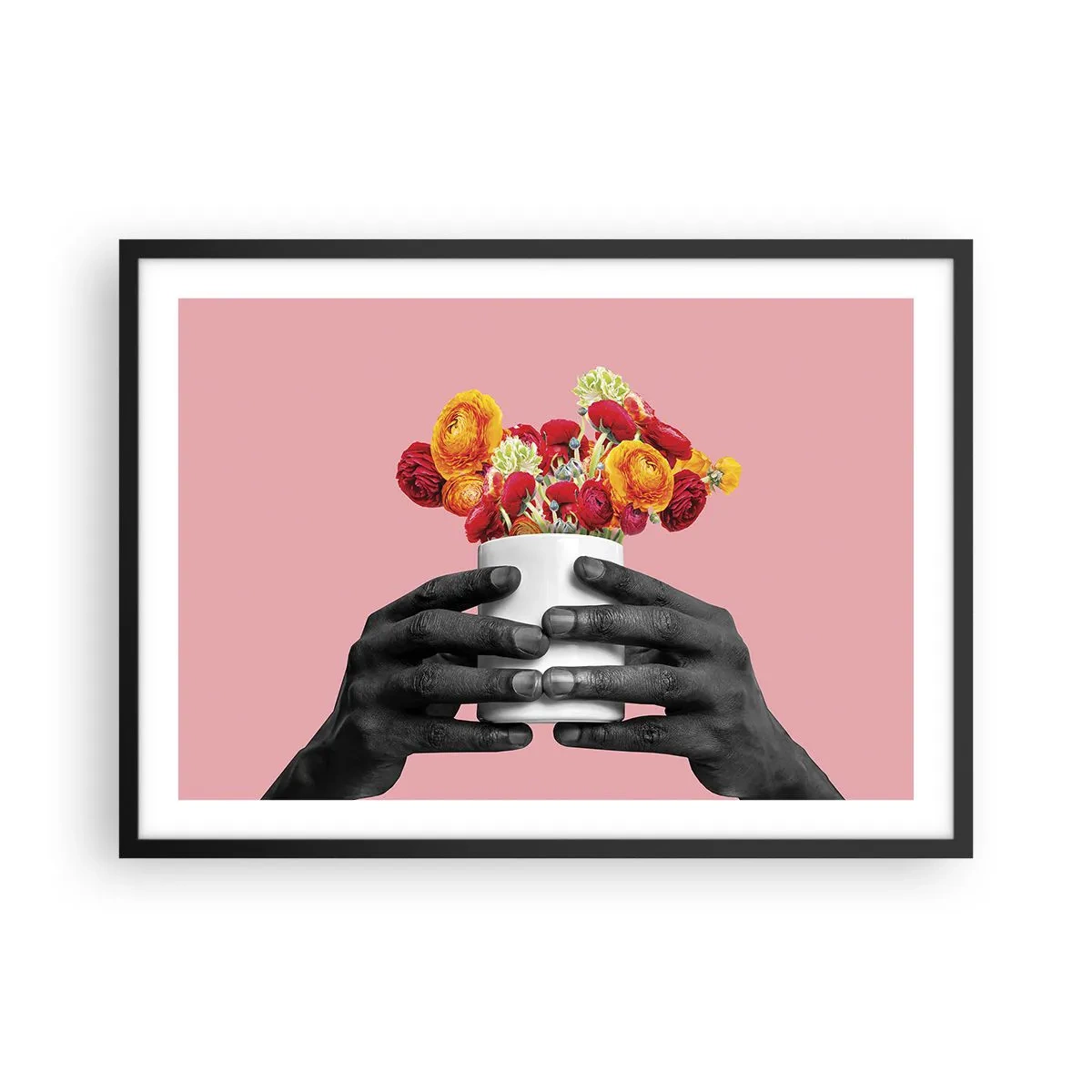 Plagát v čiernom ráme - Apoteóza života - 70x50 cm