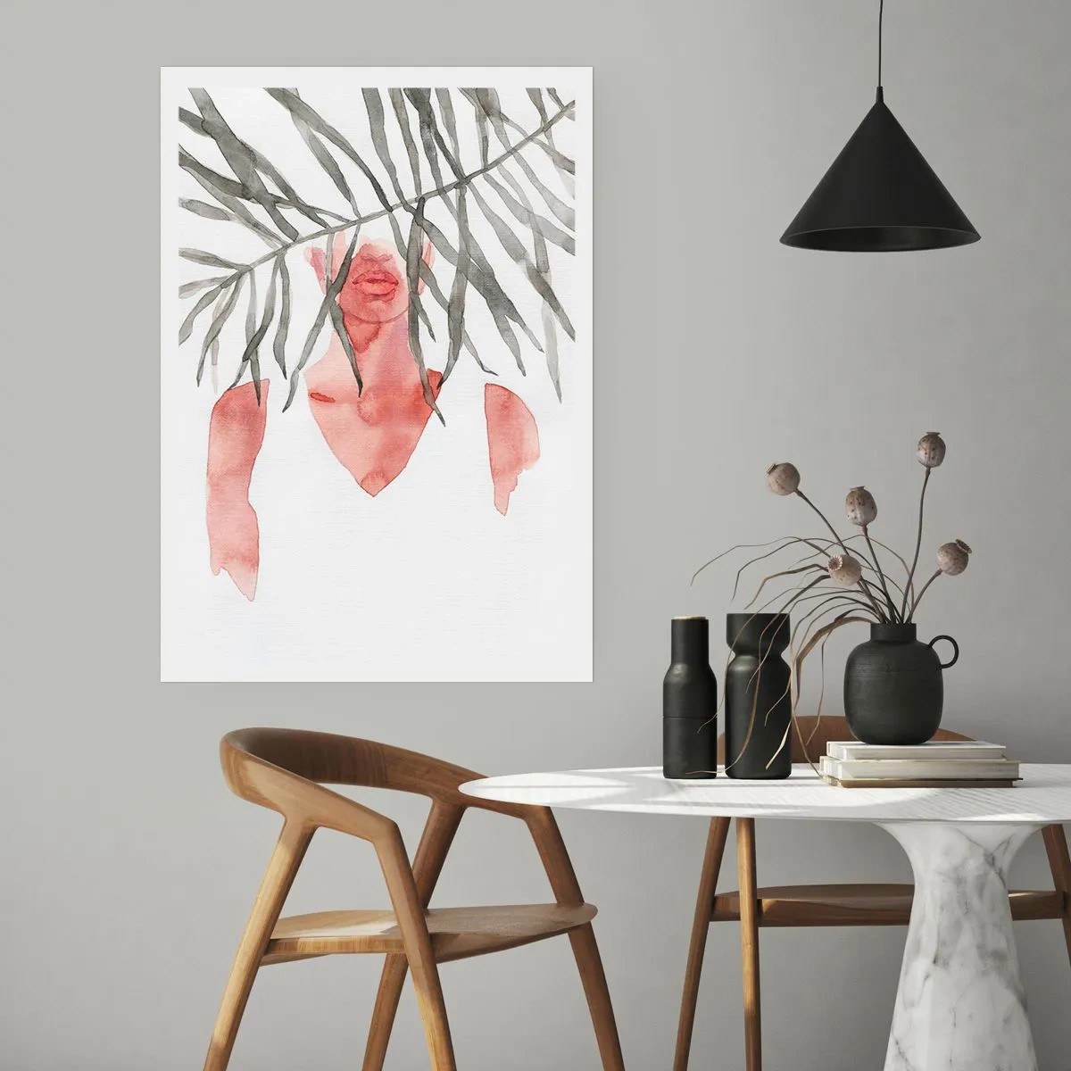 Plagát - Dáma trópov - 70x100 cm