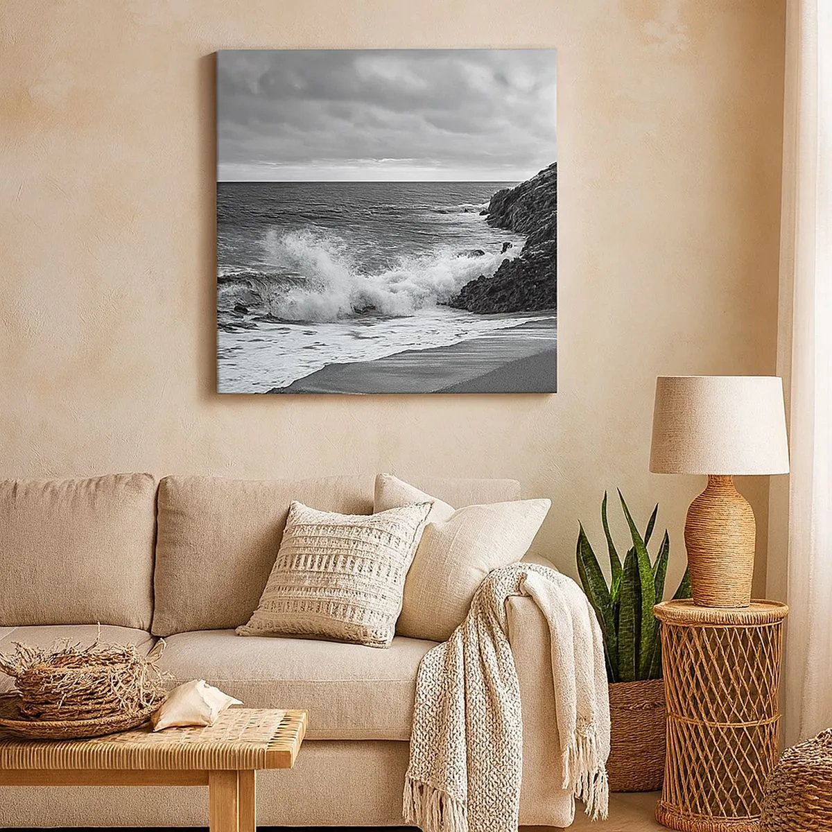 Obraz na plátne - V lúčoch svetla - 30x30 cm