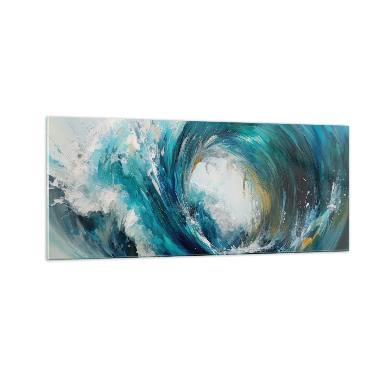Obraz na skle - Morský portál - 100x40 cm