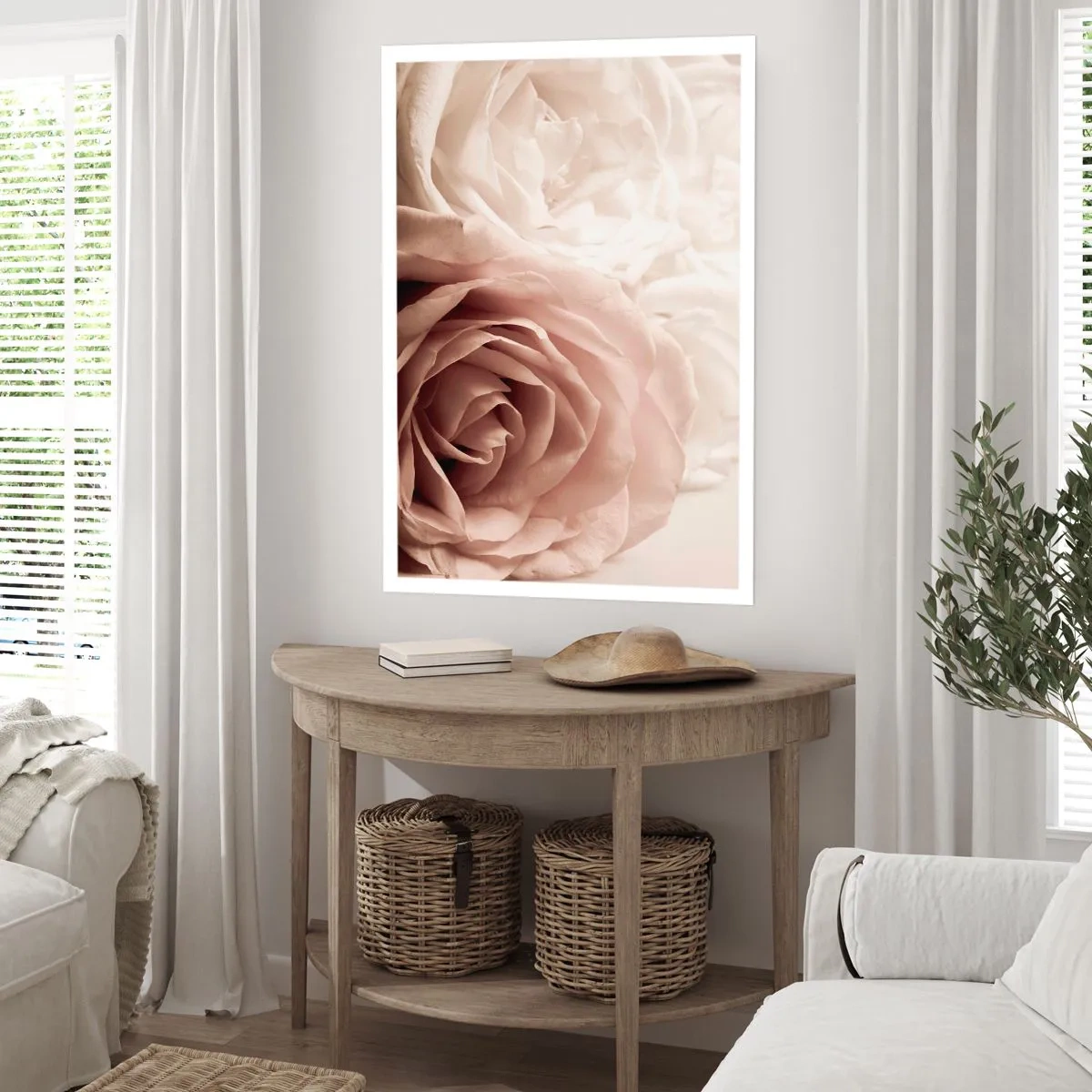 Plagát - V srdci ruže - 70x100 cm
