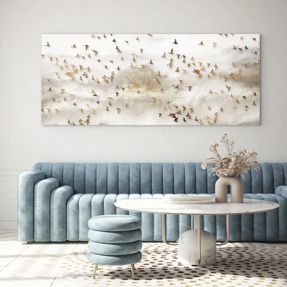 Obraz na skle - Už je čas... - 120x50 cm