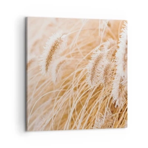 Obraz na plátne - Zlaté šušťanie tráv - 60x60 cm