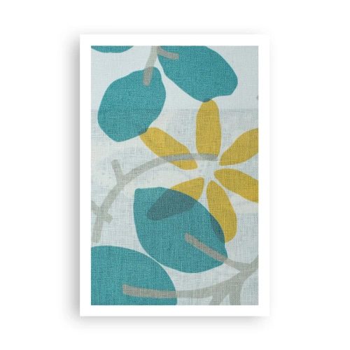 Plagát - Medzi azúrovými listami - 61x91 cm