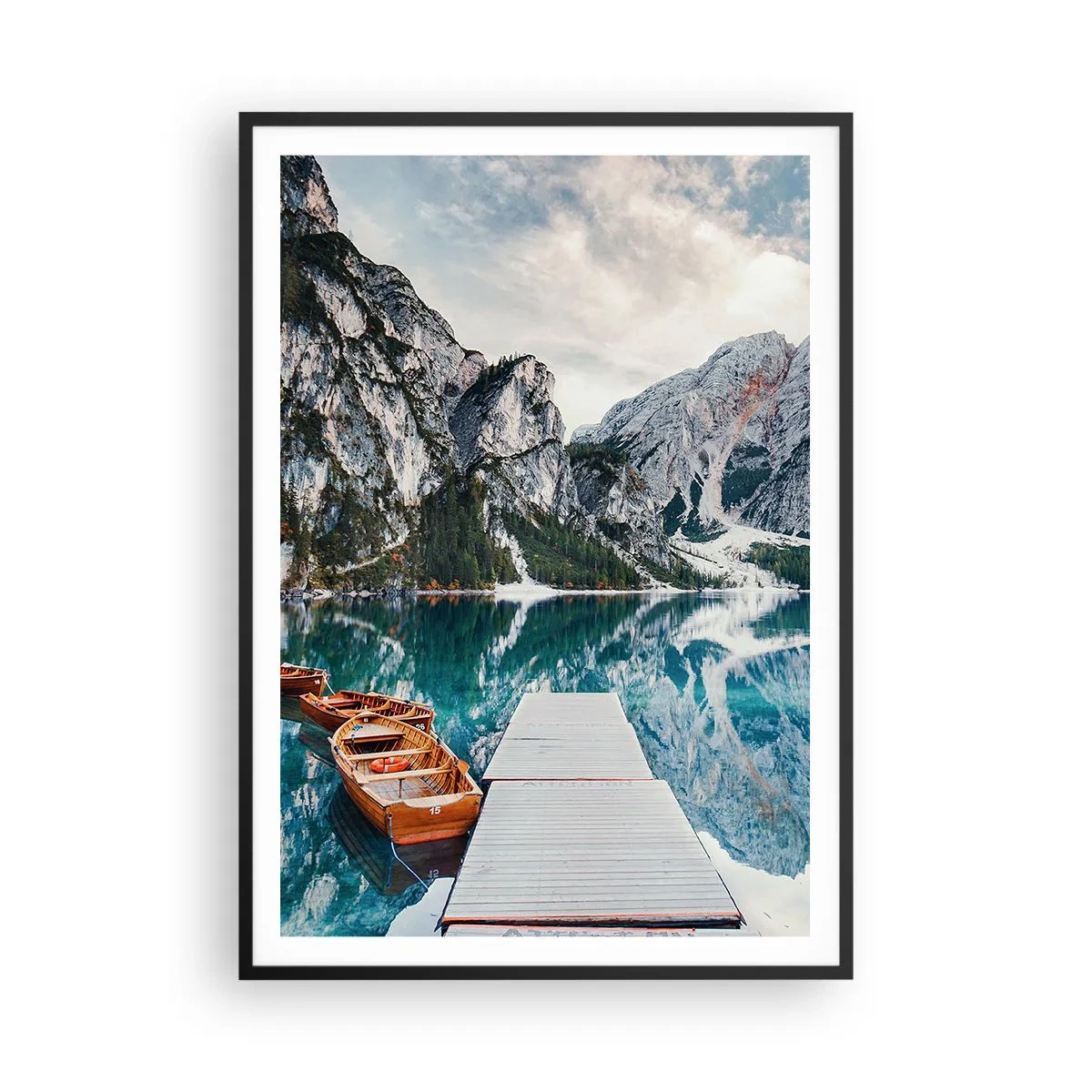 Plagát v čiernom ráme - Ukážeme vám krásu - 70x100 cm