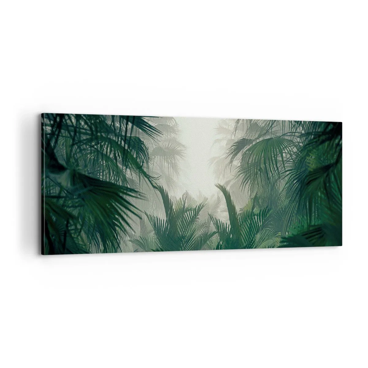 Obraz na plátne - Tropická záhada - 100x40 cm