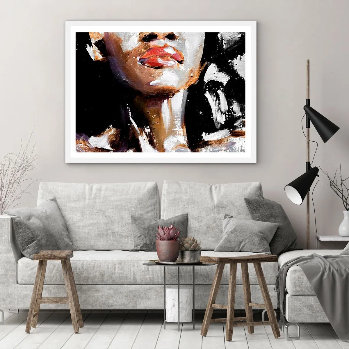 Plagát v bielom ráme - Hrdosť bez predsudkov - 70x50 cm