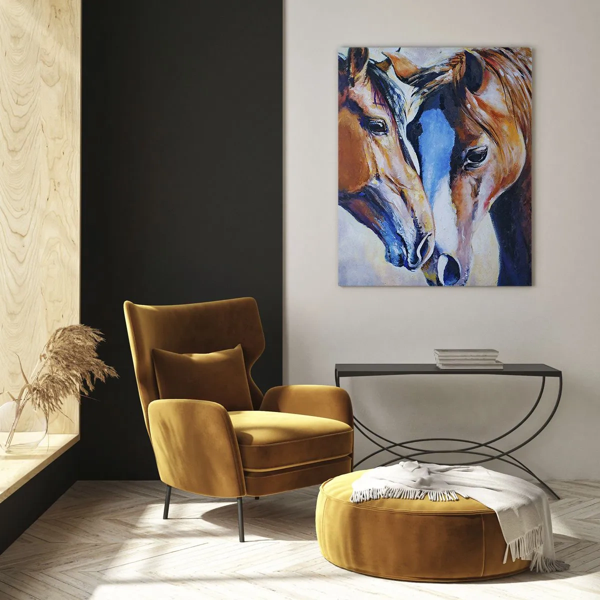 Obraz na skle - Je to priateľstvo? Je to láska? - 80x120 cm