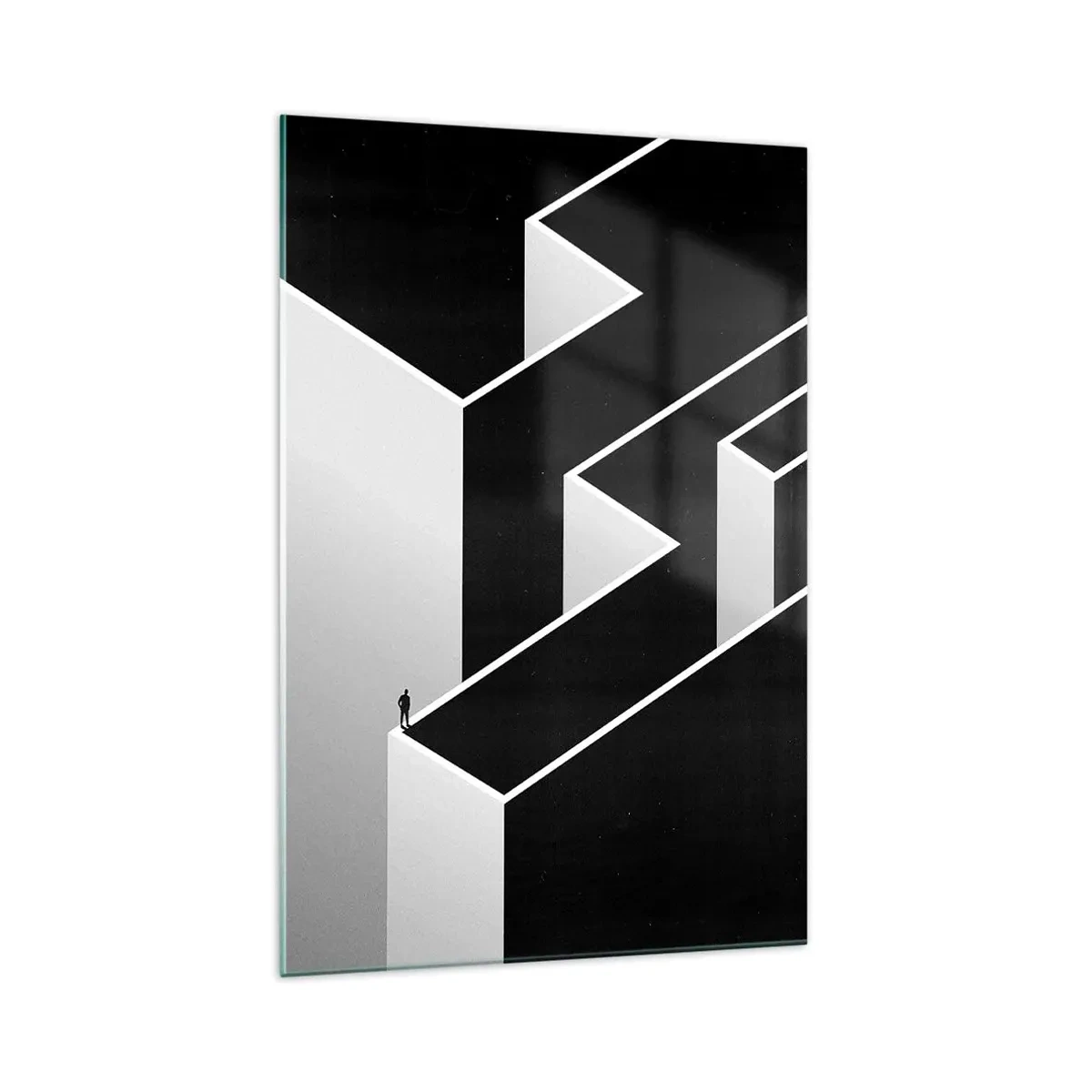 Obraz na skle - Osamelosť na vrchole - 70x100 cm