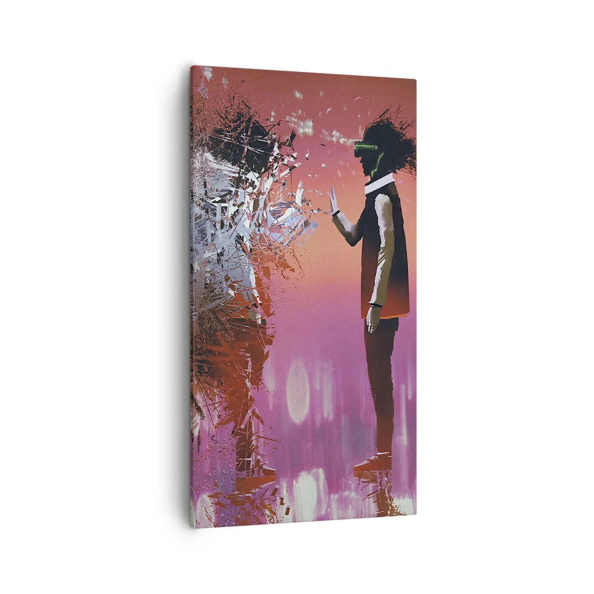 Obraz na plátne - Je možné nahliadnuť do seba? - 55x100 cm