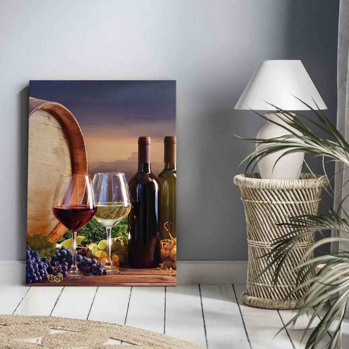 Obraz na plátne - Tu má život chuť - 70x100 cm