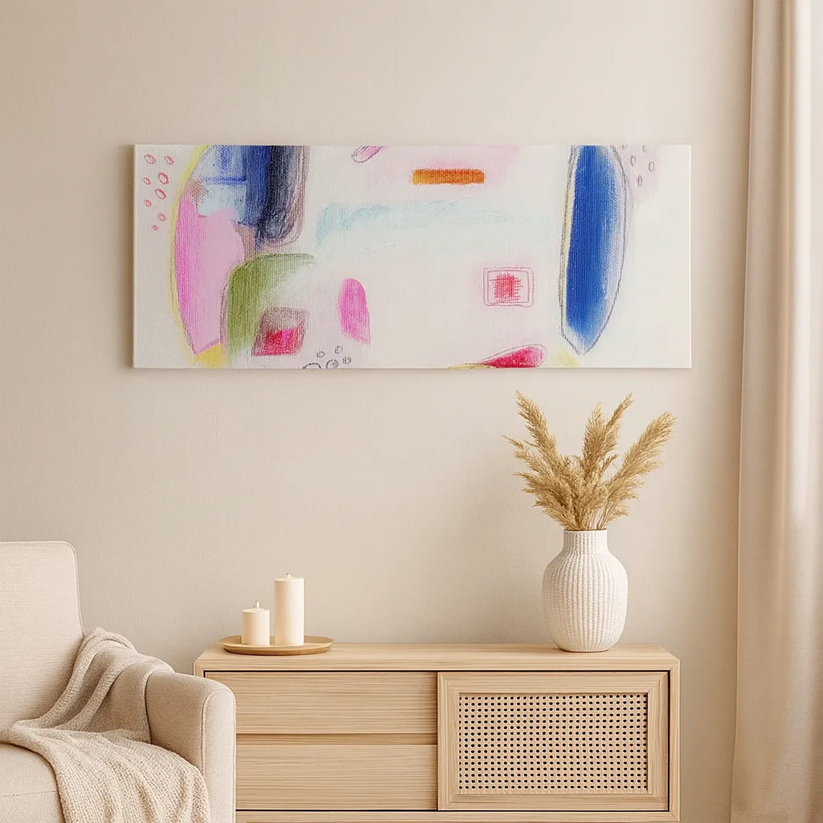 Obraz na plátne - Viac konvexné ako konkávne alebo ploché - 30x30 cm