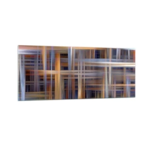 Obraz na skle - Utkané zo svetla - 100x40 cm