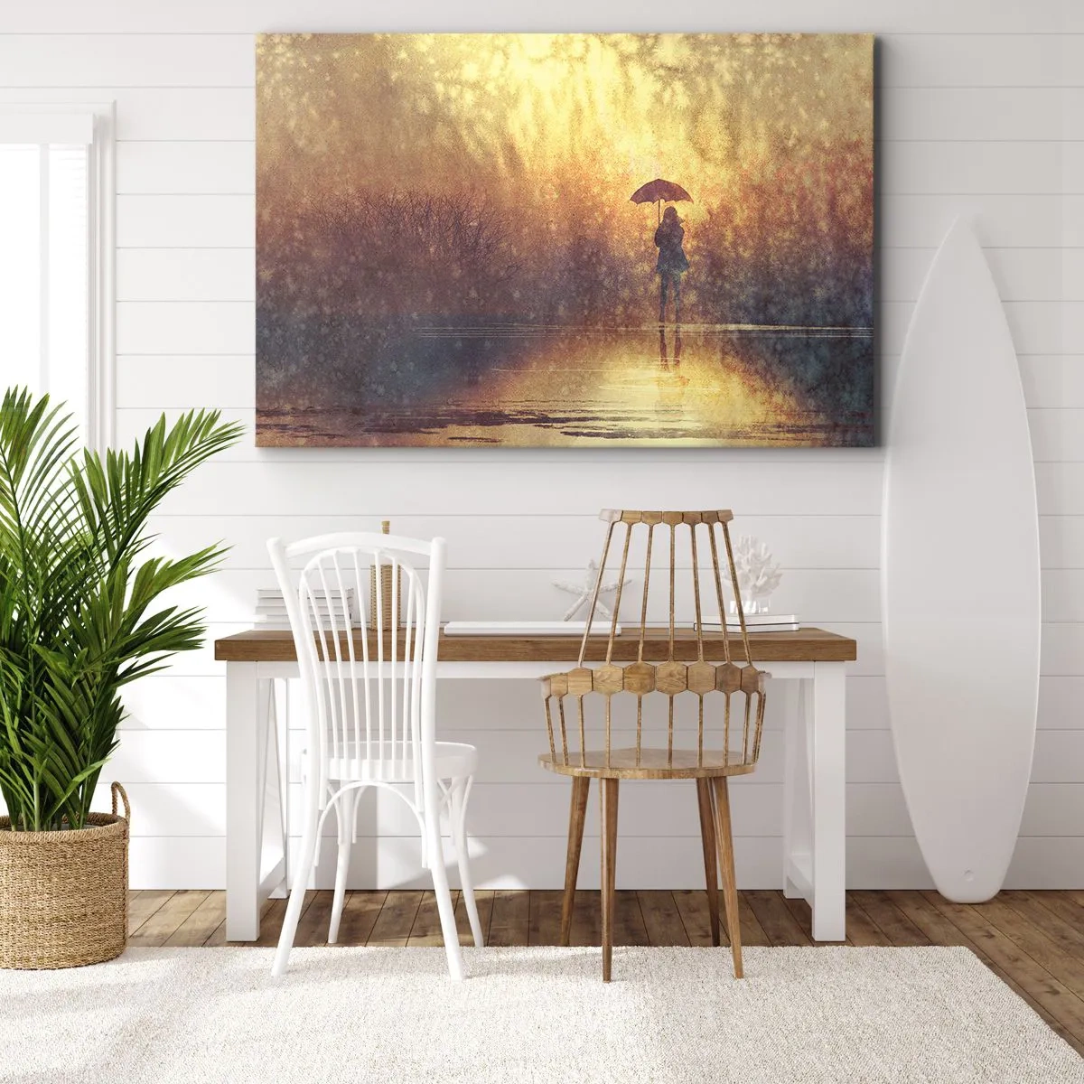 Obraz na plátne - Cítim, že sa na mňa niekto pozerá - 120x80 cm