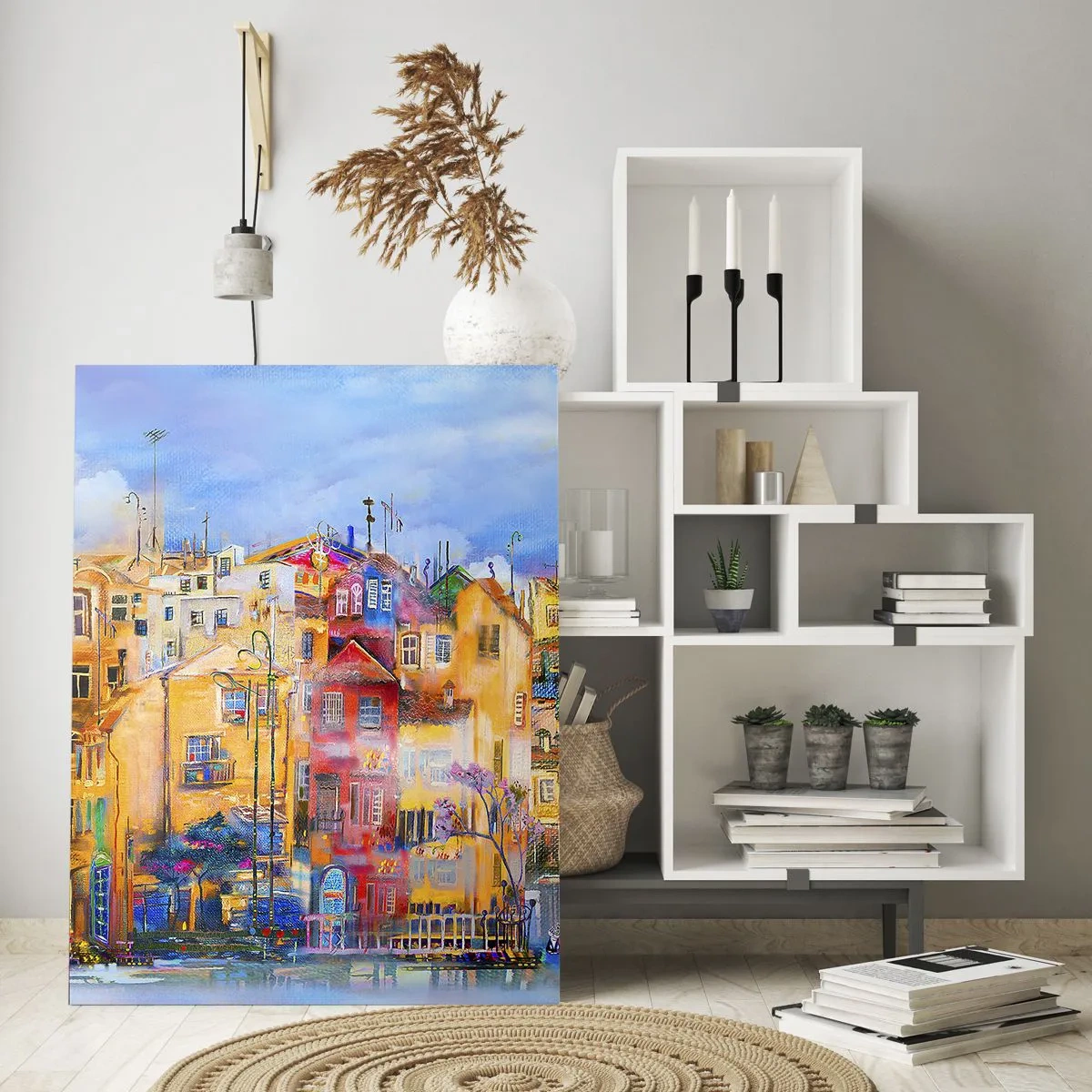 Obraz na skle - Sme spolu - 50x70 cm