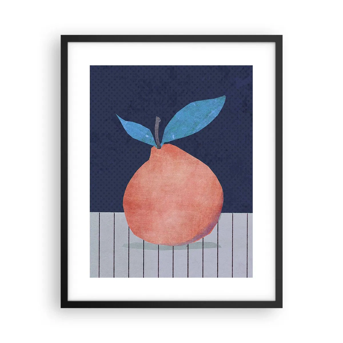 Plagát v čiernom ráme - Konvexita a rovina - 40x50 cm