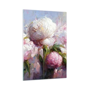 Obraz na skle - Kytica prekypujúca životom - 80x120 cm