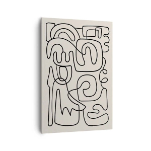 Obraz na plátne - Podľa stopy - 70x100 cm