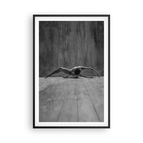 Plagát v čiernom ráme - Nájdená symetria - 61x91 cm