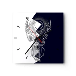 Nástenné hodiny - Boj a jednota opakov - 30x30 cm