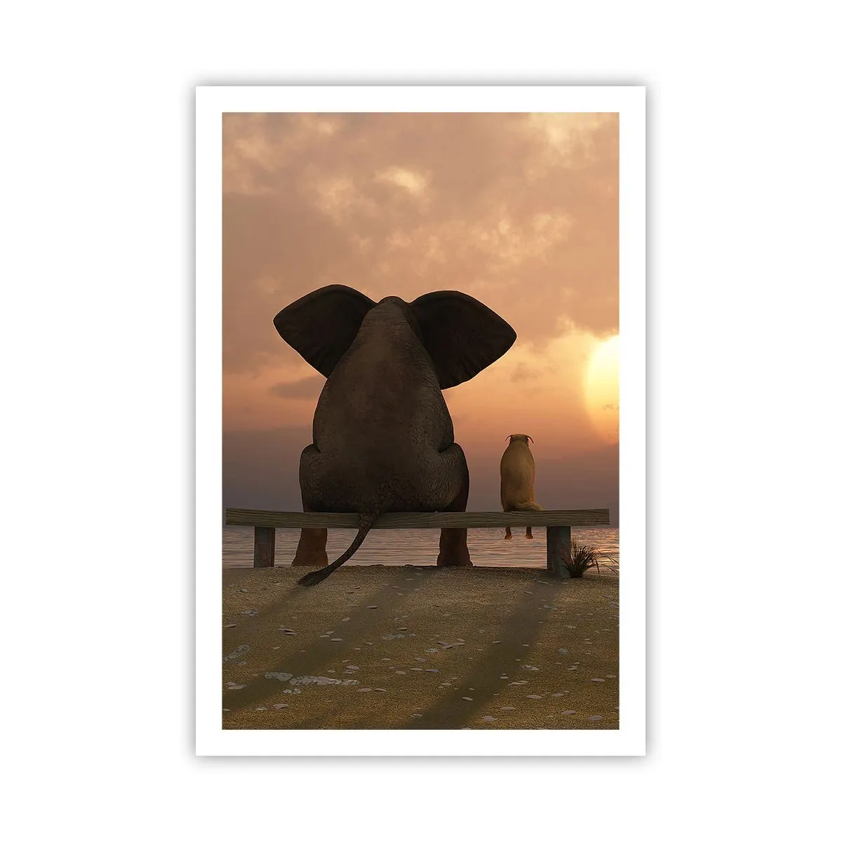 Plagát - Je skvelé spolu mlčať - 61x91 cm