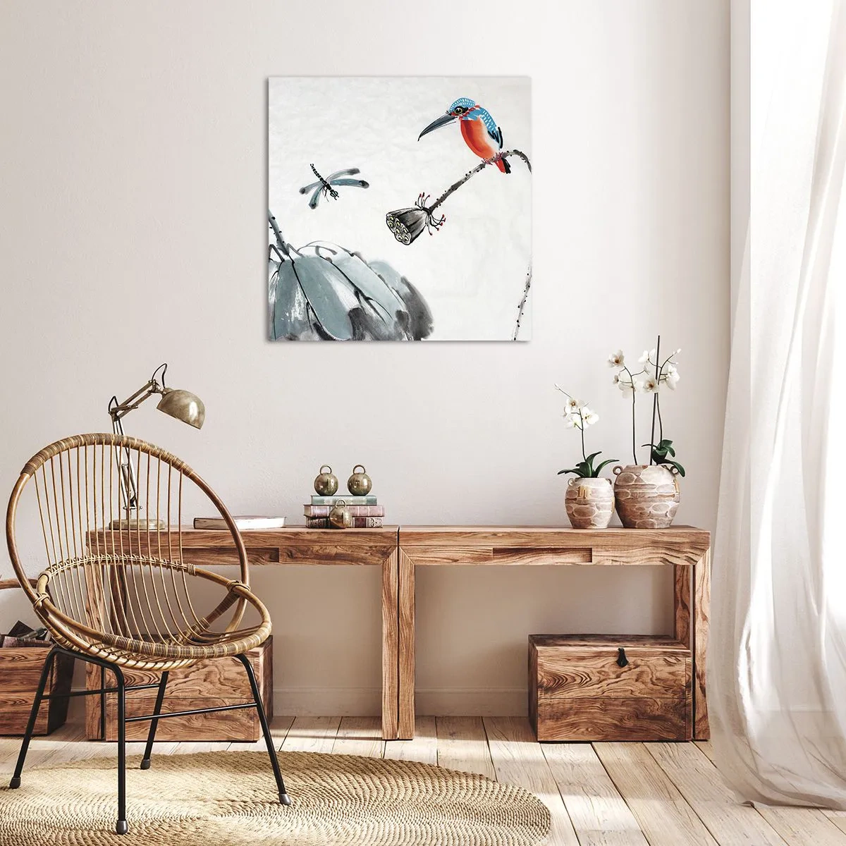 Obraz na plátne - Život lúky - 50x50 cm