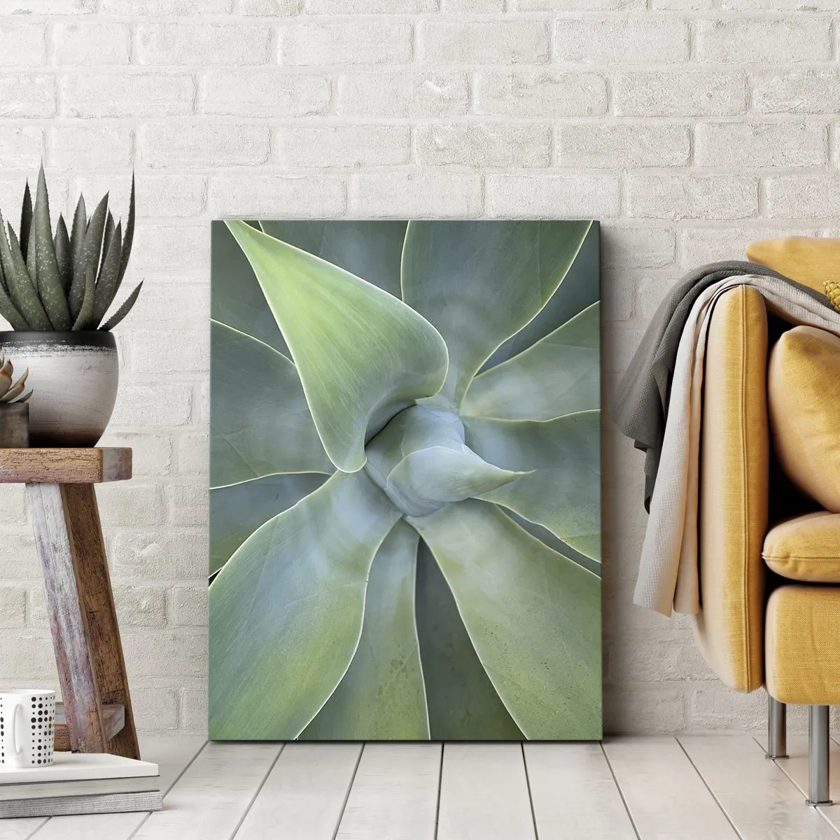 Obraz na plátne - Zrodenie zelene - 55x100 cm