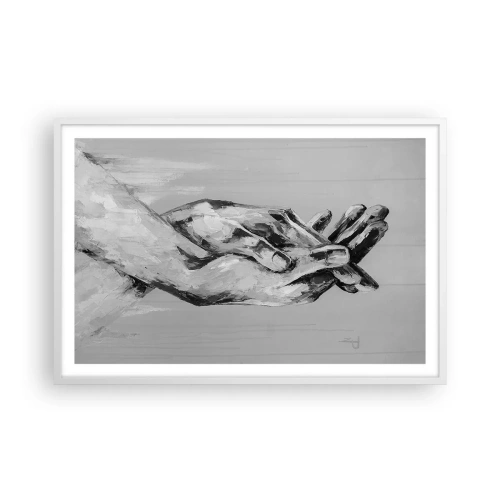 Plagát v bielom ráme - Začiatok… - 91x61 cm