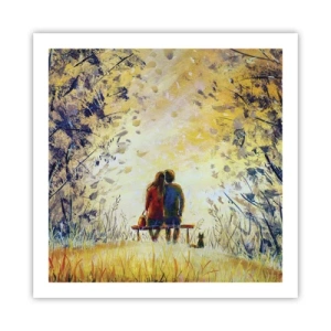 Plagát - Magický okamih - 60x60 cm