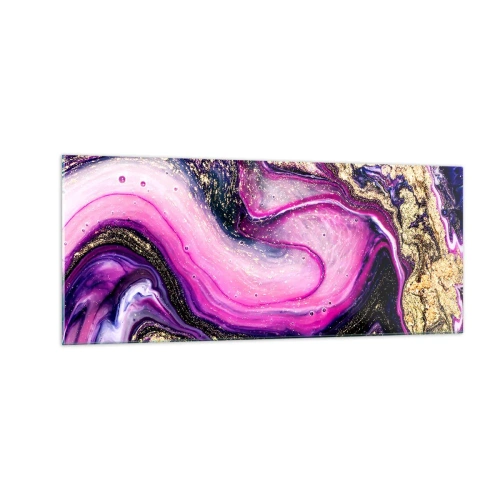 Obraz na skle - Okamih v zákulisí - 100x40 cm