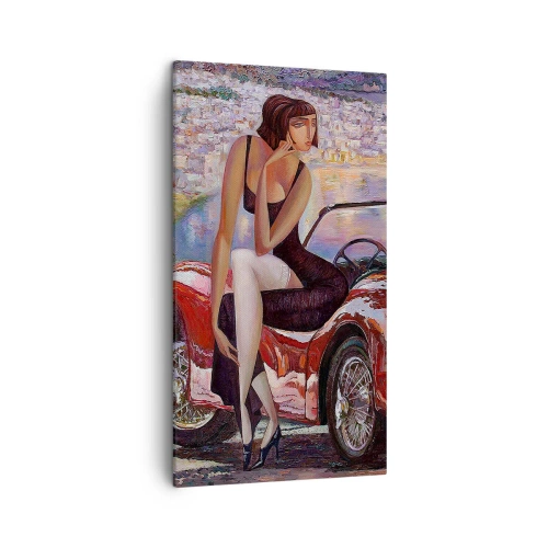 Obraz na plátne - Leto? Len na Riviére - 45x80 cm