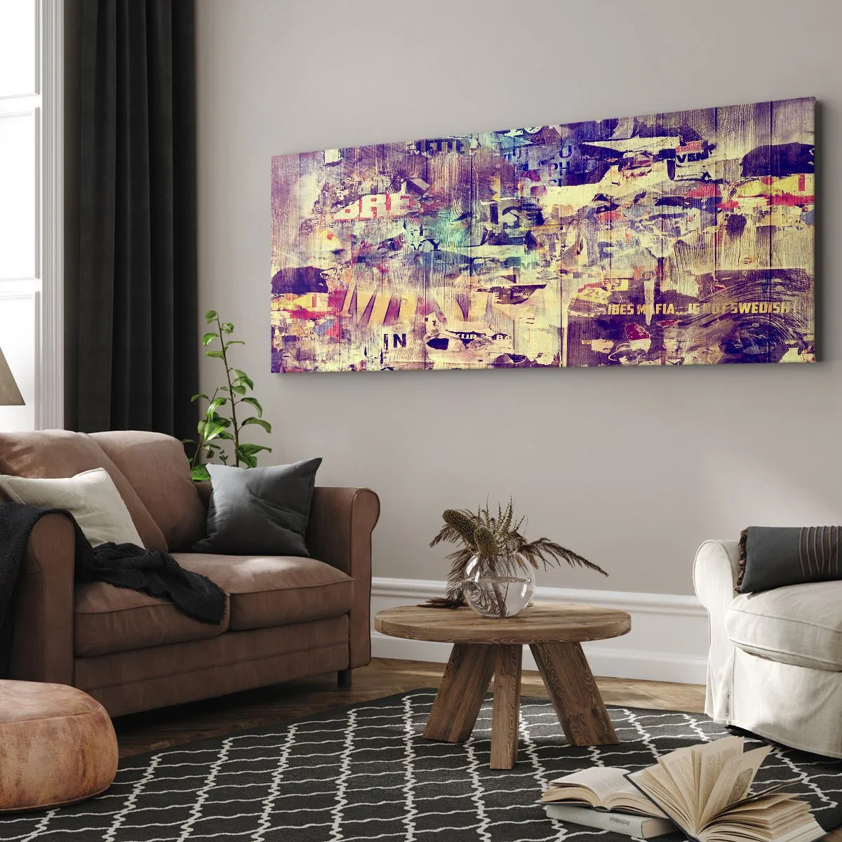 Obraz na plátne - A toto zostane - 140x50 cm