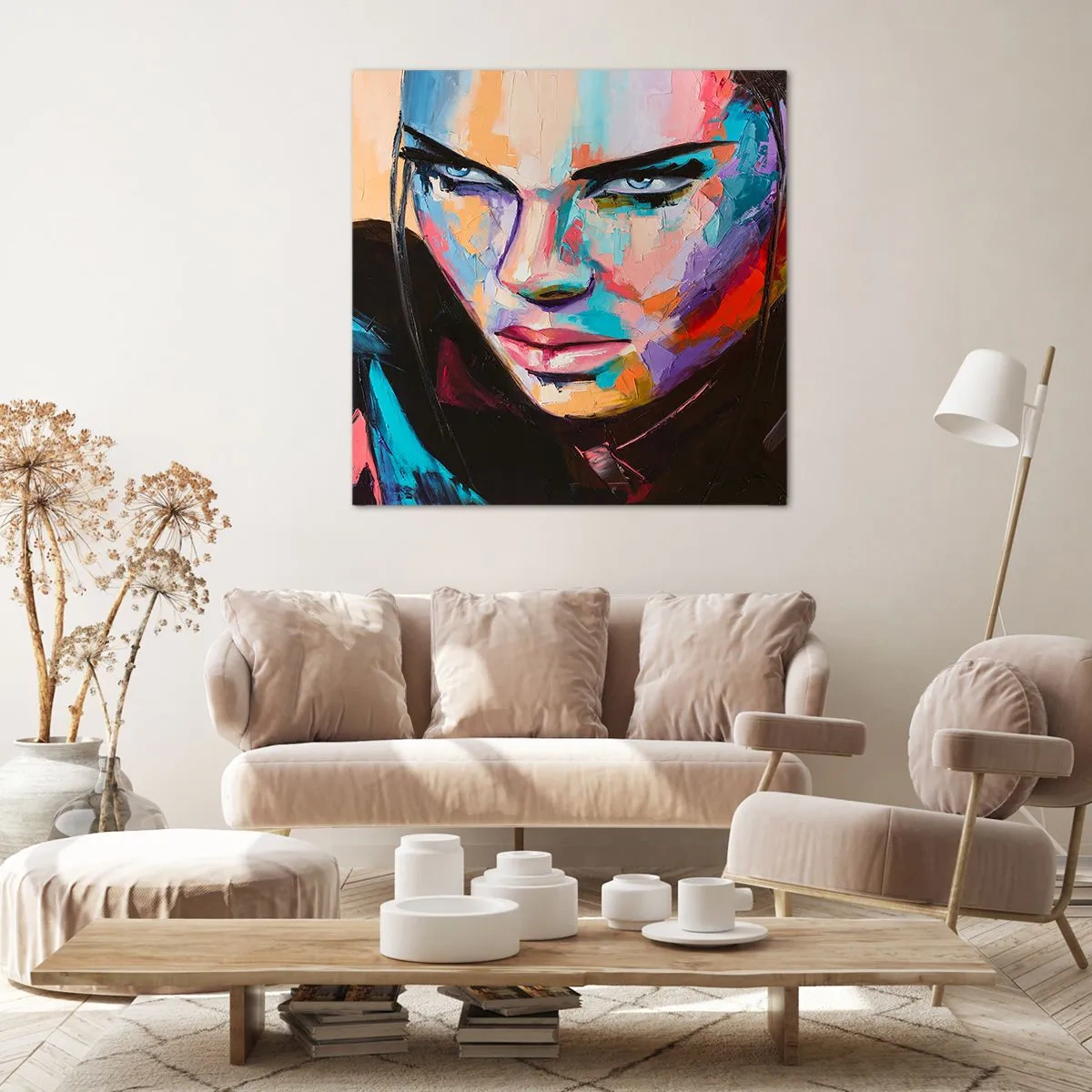 Obraz na plátne - Divokosť v srdci - 60x60 cm