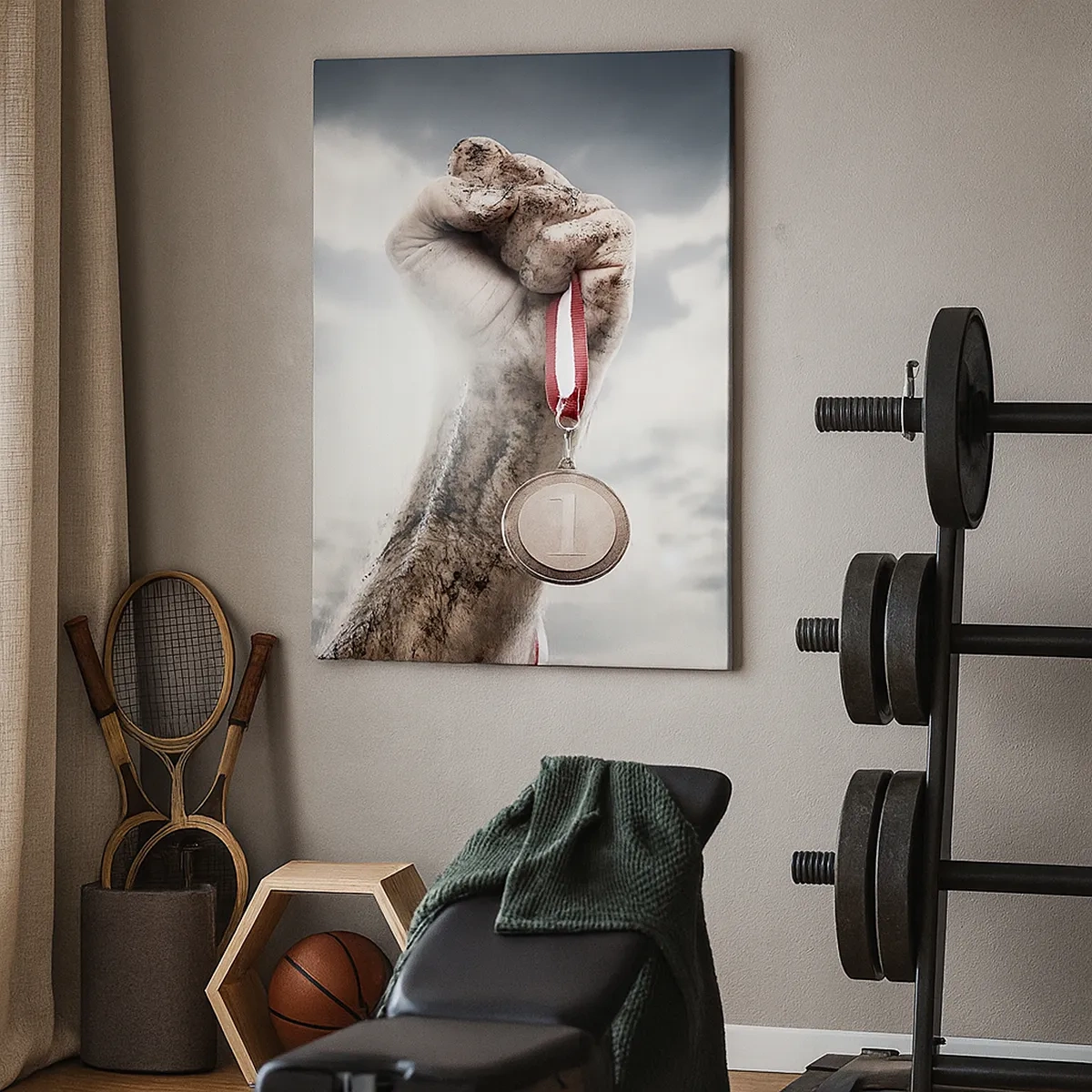 Obraz na plátne - Per aspera ad astra - 50x70 cm