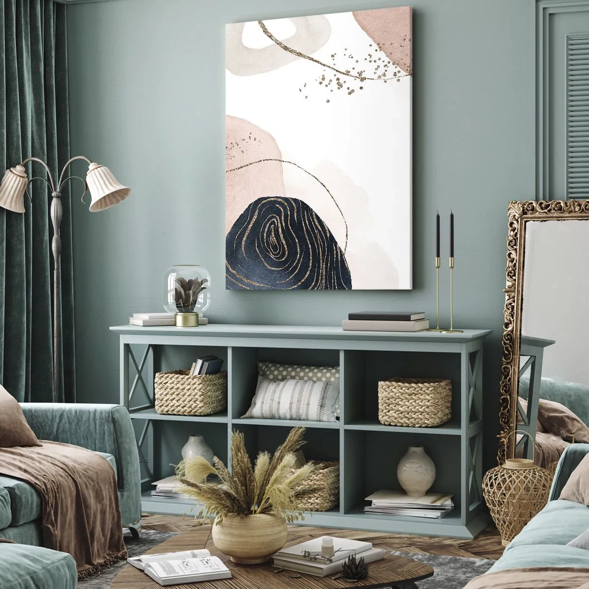 Obraz na plátne - Všetko plynie - 70x100 cm