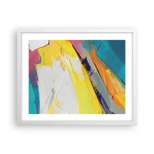 Plagát v bielom ráme - Anatómia svetla - 50x40 cm