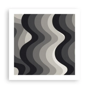 Plagát - Vlna za vlnou - 50x50 cm