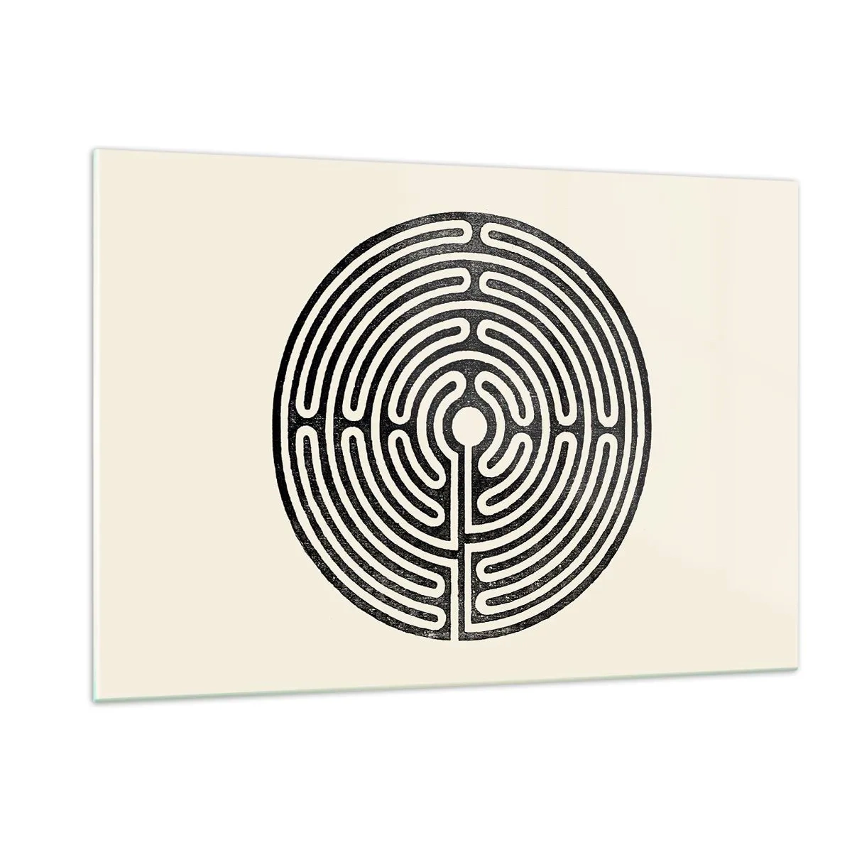 Obraz na skle - Tajomný poriadok - 120x80 cm