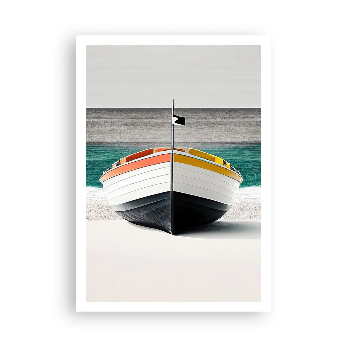 Plagát - Na správnom mieste - 70x100 cm