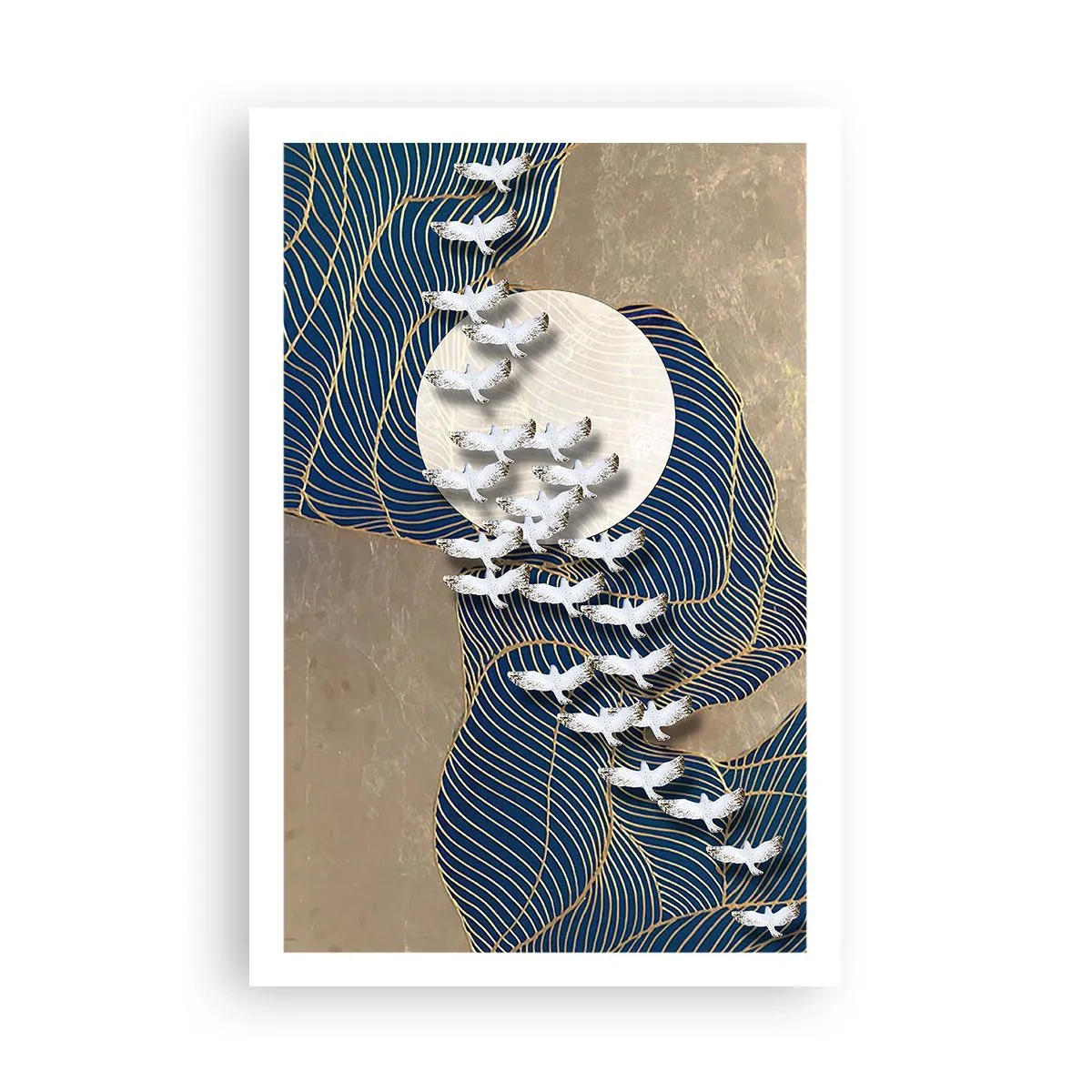 Plagát - Sloboda, putovanie, spoločenstvo - 61x91 cm