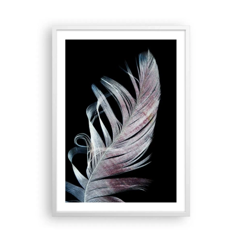 Plagát v bielom ráme - Premýšľajte o dotyku - 50x70 cm