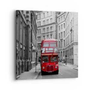 Obraz na plátne - Všednosť nemusí byť šedá - 40x40 cm