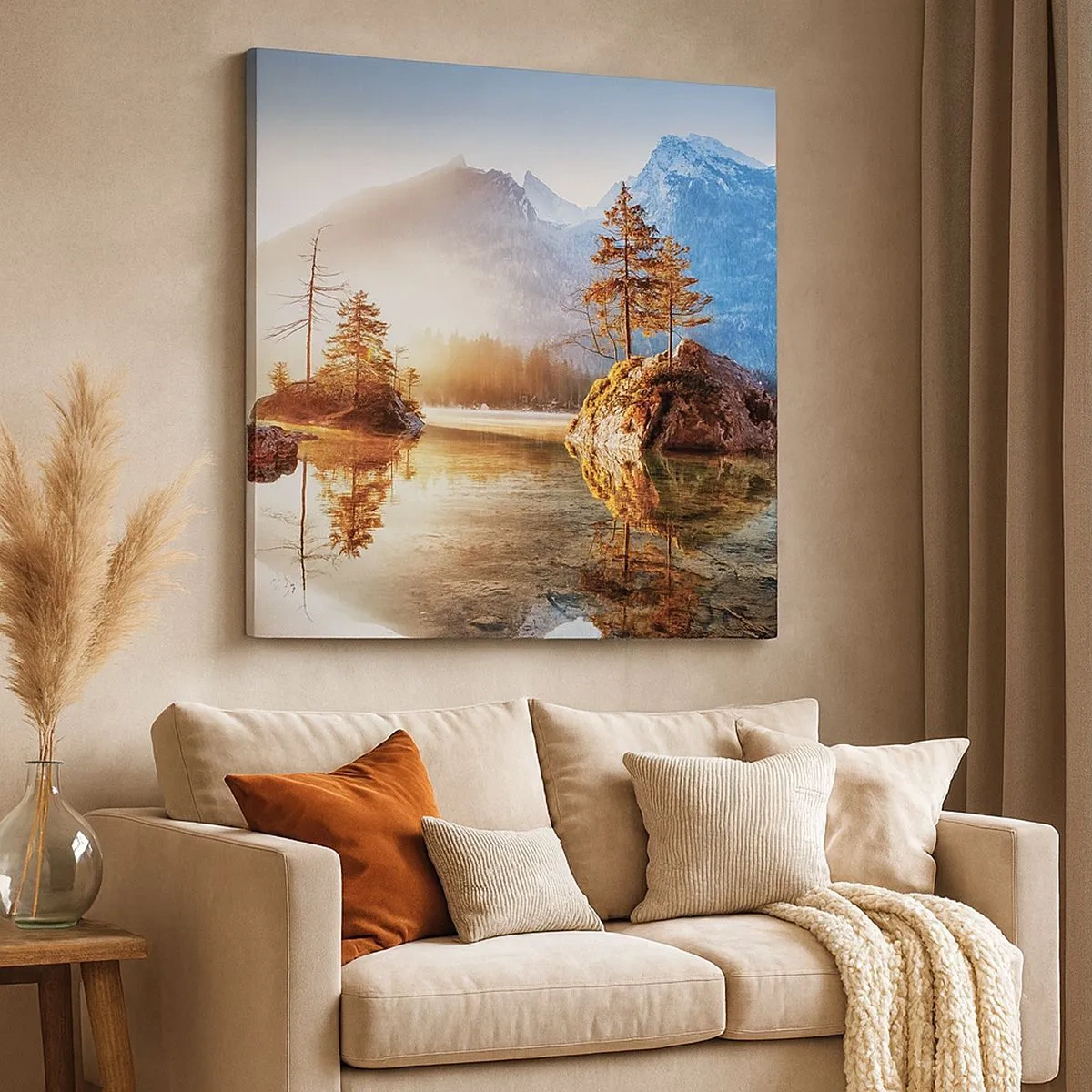 Obraz na plátne - Príroda v novom svetle - 30x30 cm