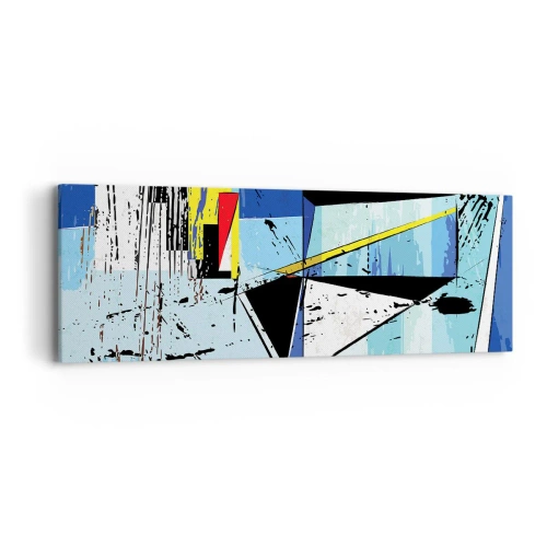 Obraz na plátne - Pozerať sa na svet z uhla… - 90x30 cm