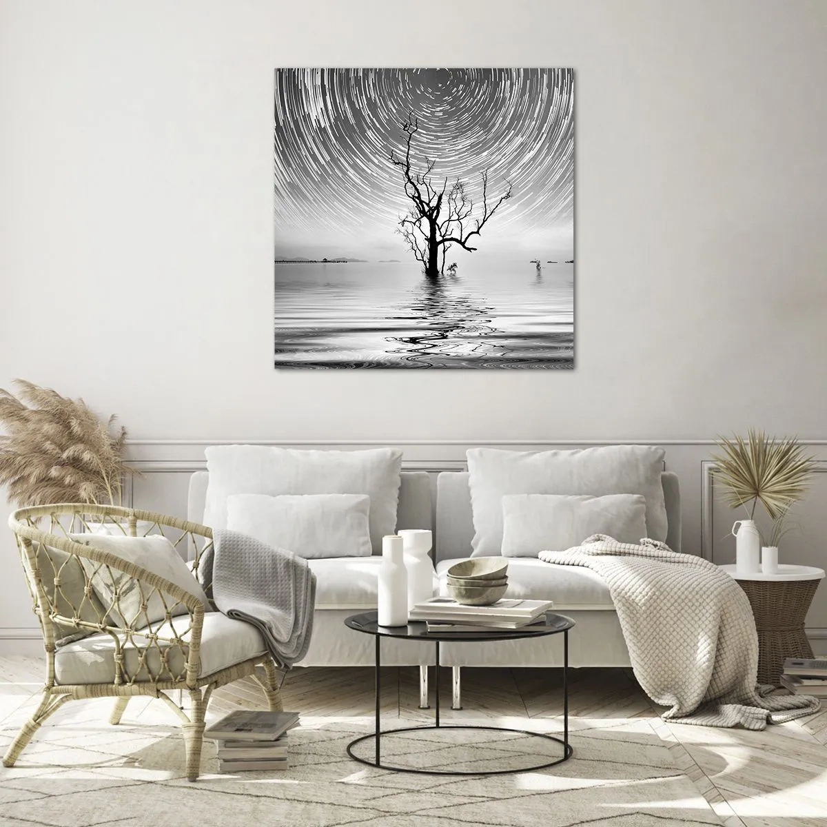 Obraz na skle - Symfónia prírody - 70x70 cm