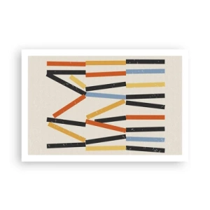 Plagát - Kompozícia na úrovni - 91x61 cm