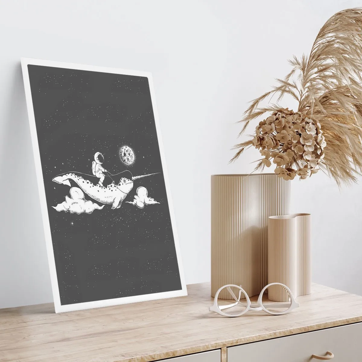 Plagát - Vesmírny jazdec - 50x70 cm